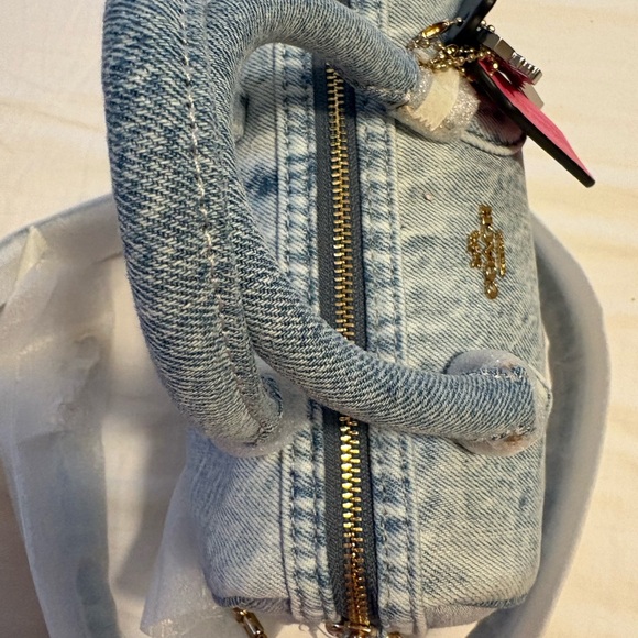 Coach Loved Denim Mini Rowan Satchel! BNWT - Picture 10 of 10